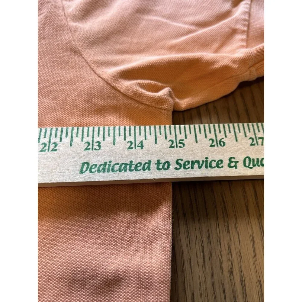 Polo Ralph Lauren Orange Short Sleeve Polo Shirt Size XL Golf Men Preppy‎ Career